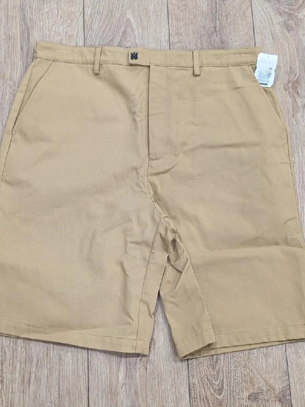 $790 Mens AMIRI "Arts District" Chino Shorts Sepia Tint 54 US 38